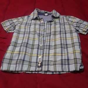 Baby Gap boys short sleeve button up